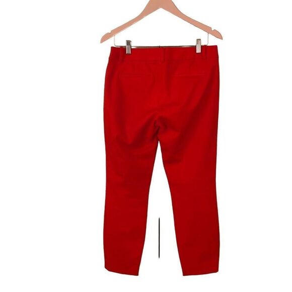 J Crew Minnie Stretch Ankle in Tangerine, Size 6 - Picture 2 of 9